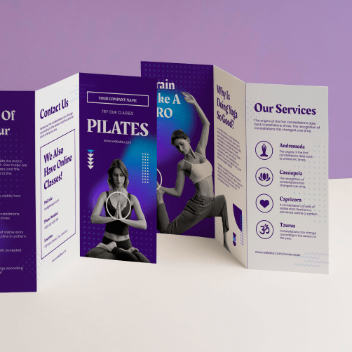 Fold fliers